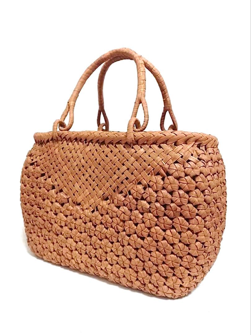 山葡萄バッグ楕円V形花結び