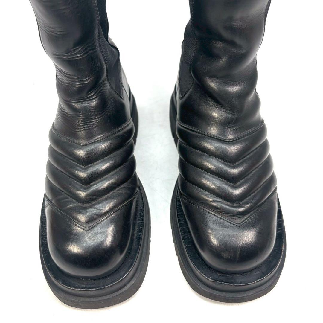 ボッテガヴェネタ　サイドゴアブーツ　キルティング　35