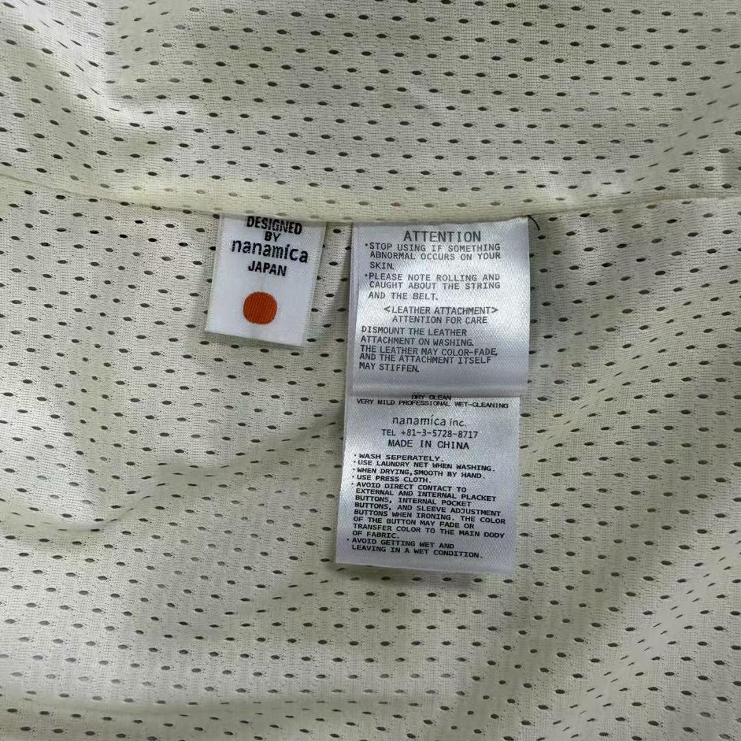 nanamica GORE-TEX 防水 コーチジャケット ネイビー L