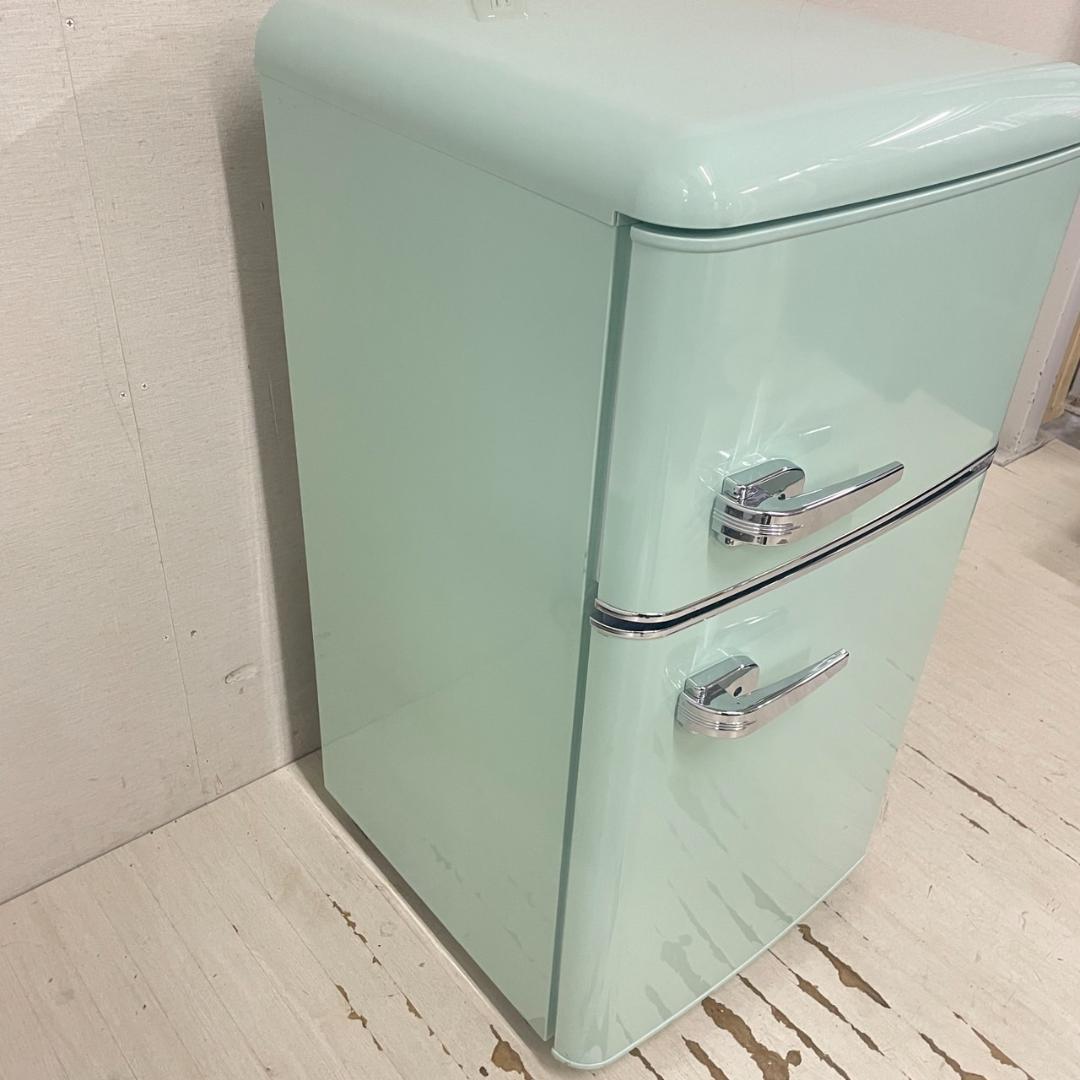 【専用】24879 一人暮らし2D冷蔵庫　小型レトロかわいい