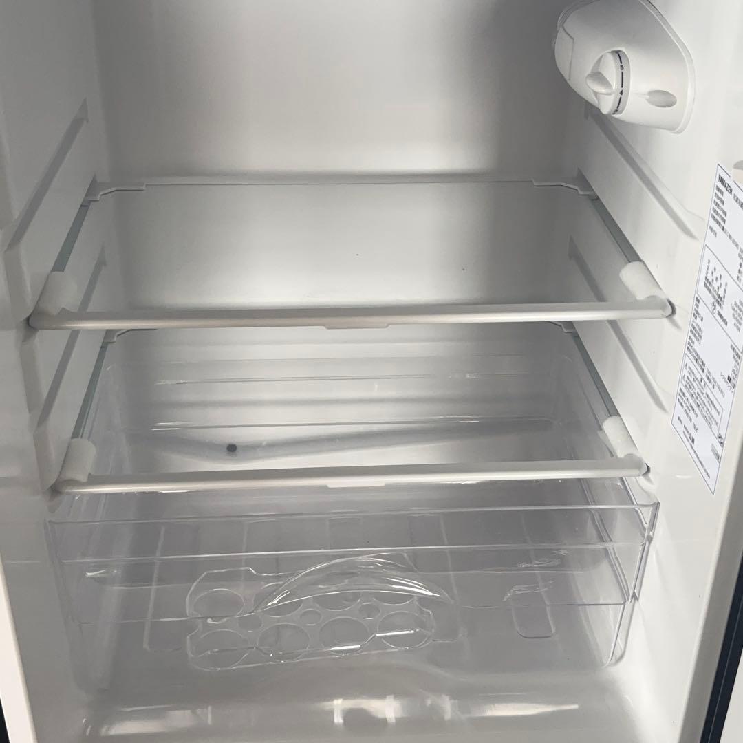 【引取り限定／東京都瑞穂町】山善 冷凍冷蔵庫 YFR-D111(B) 106L