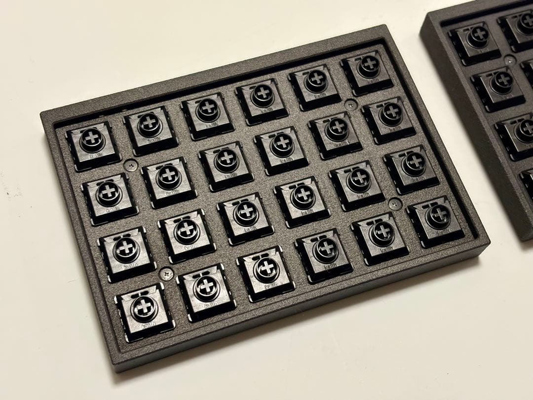 lskbd 分割キーボード レツプリ LEDあり 3DPケース