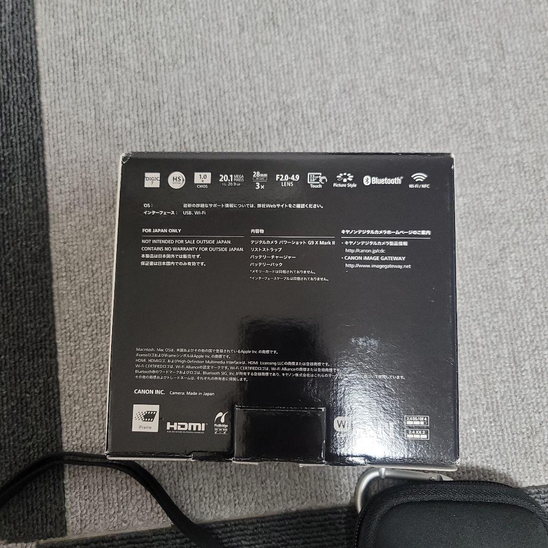 デジタルカメラ Canon g9x mark2