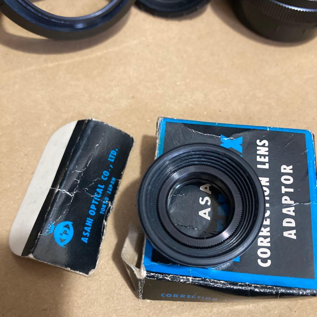 アサヒぺンタックス　一眼レフ　フィルムカメラ　セット　昭和レトロカメラ