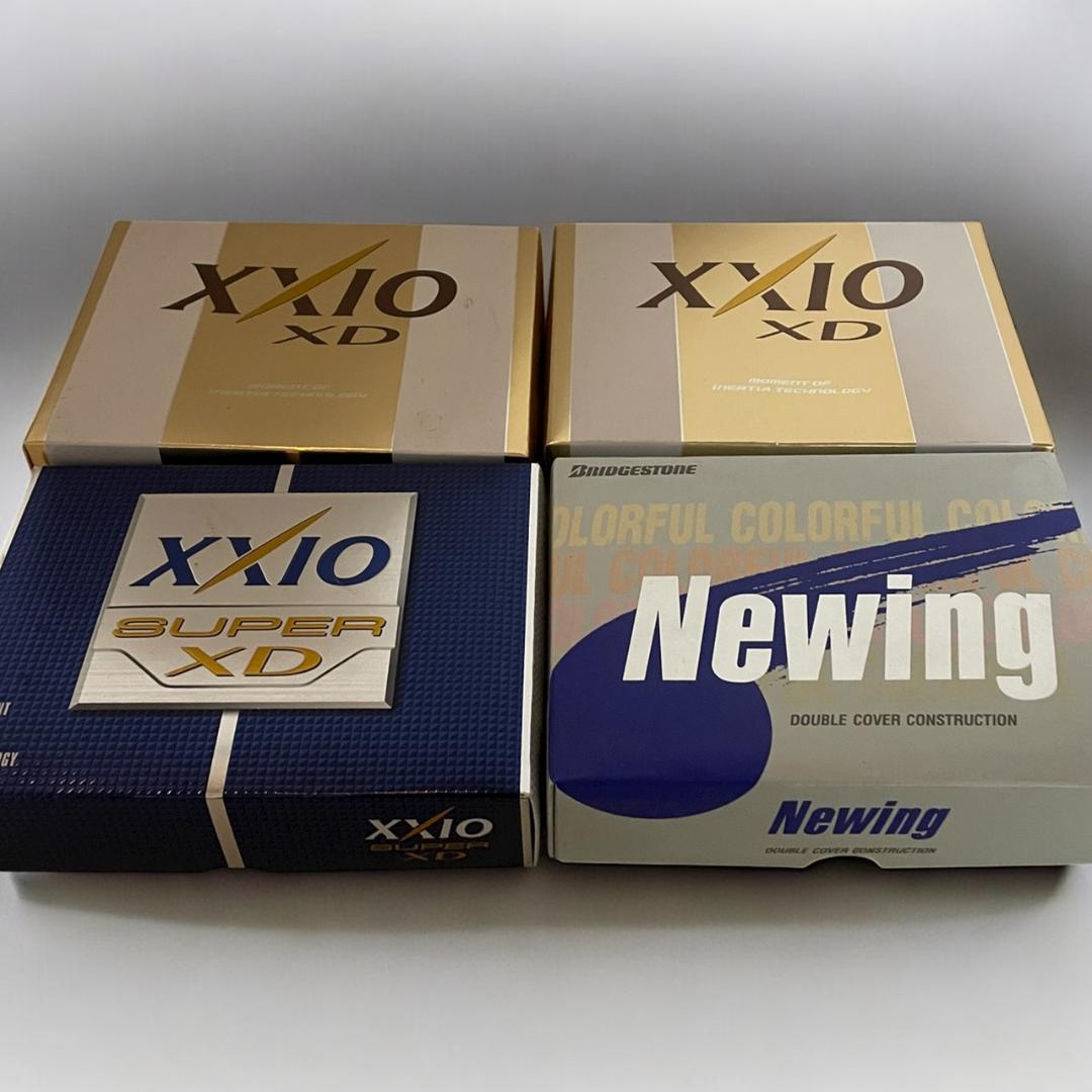 ●ゴルフボール4箱セット ●XXIO SUPER XD Newing