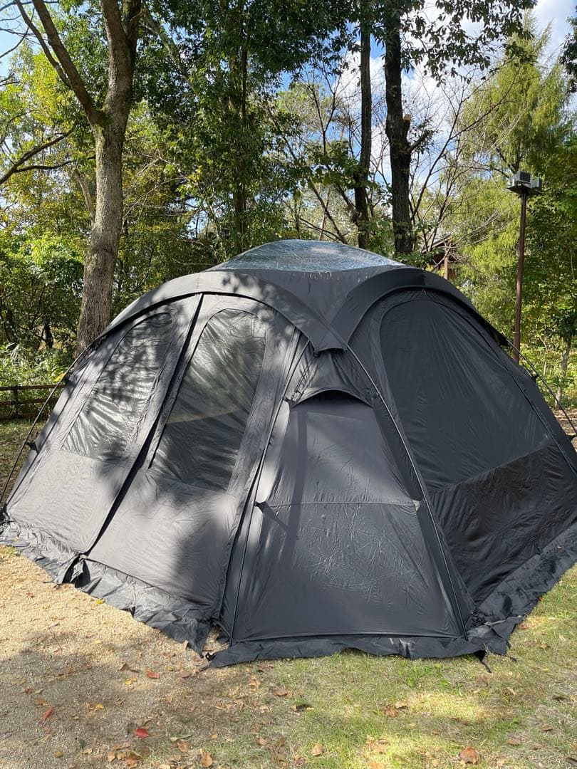 CAMVIL タートルドーム ブラック フルセット+専用カーペット