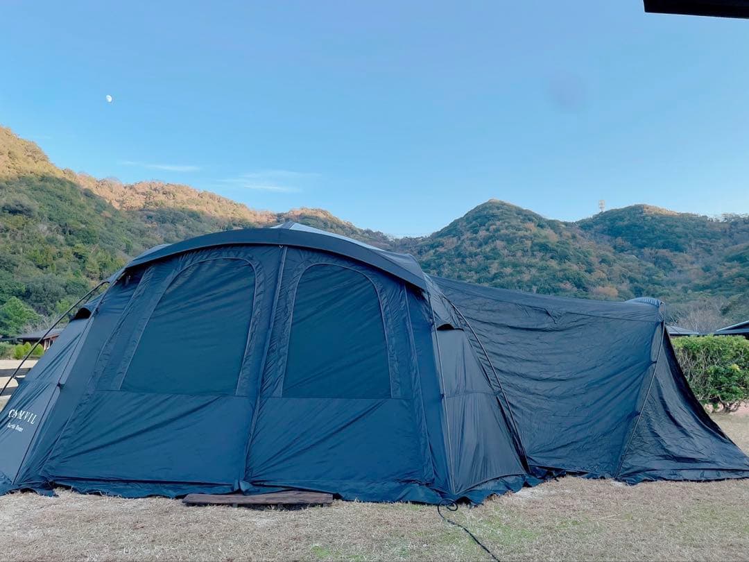 CAMVIL タートルドーム ブラック フルセット+専用カーペット