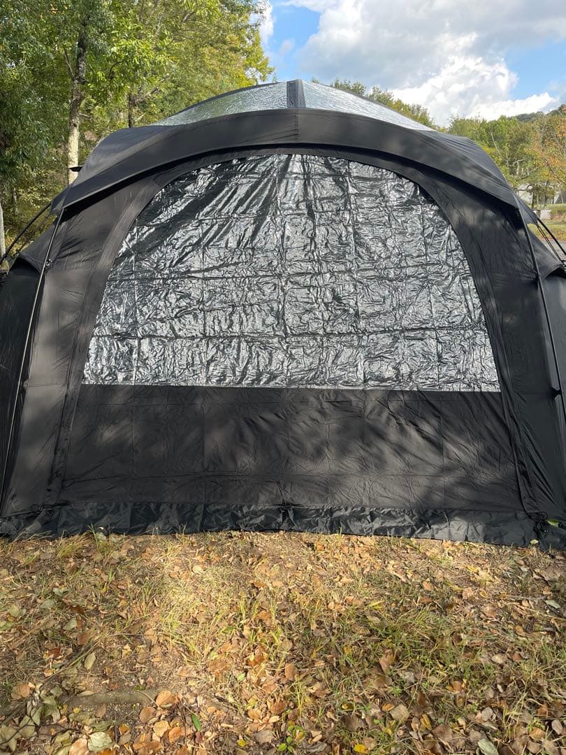 CAMVIL タートルドーム ブラック フルセット+専用カーペット