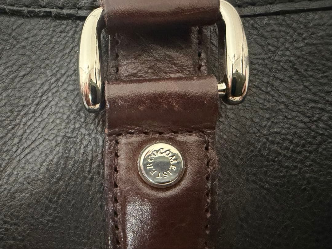 [美品]ココマイスター　マットーネビジネストート　オールドブラック　購入一年以内