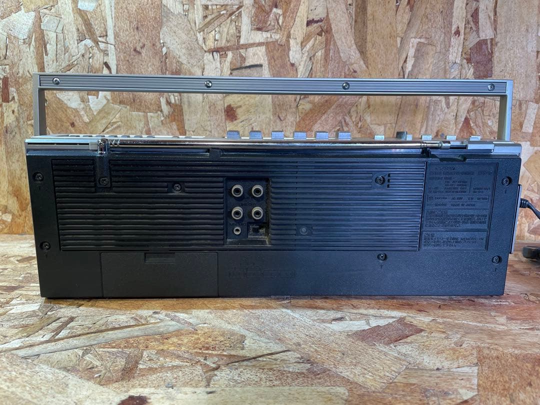 【希少！一部ジャンク】SONY メタル対応 ラジオカセットレコーダーCFS-10