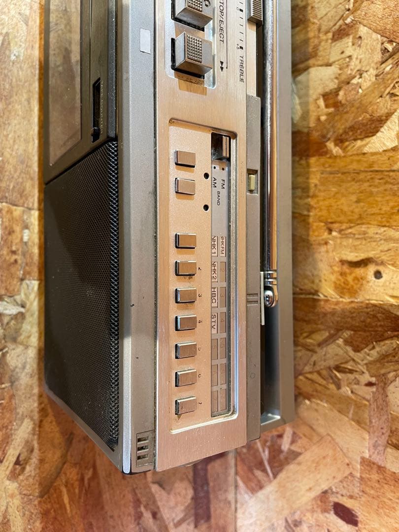 【希少！一部ジャンク】SONY メタル対応 ラジオカセットレコーダーCFS-10