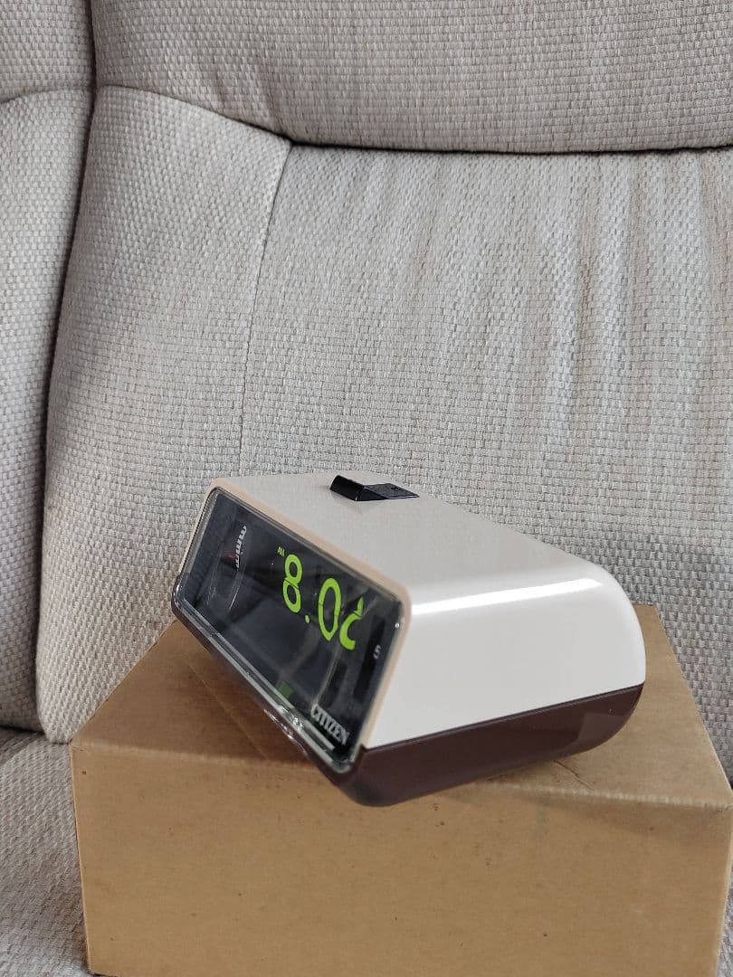 シチズン デジタル電気時計 ハイリーフ カーチス 昭和レトロ