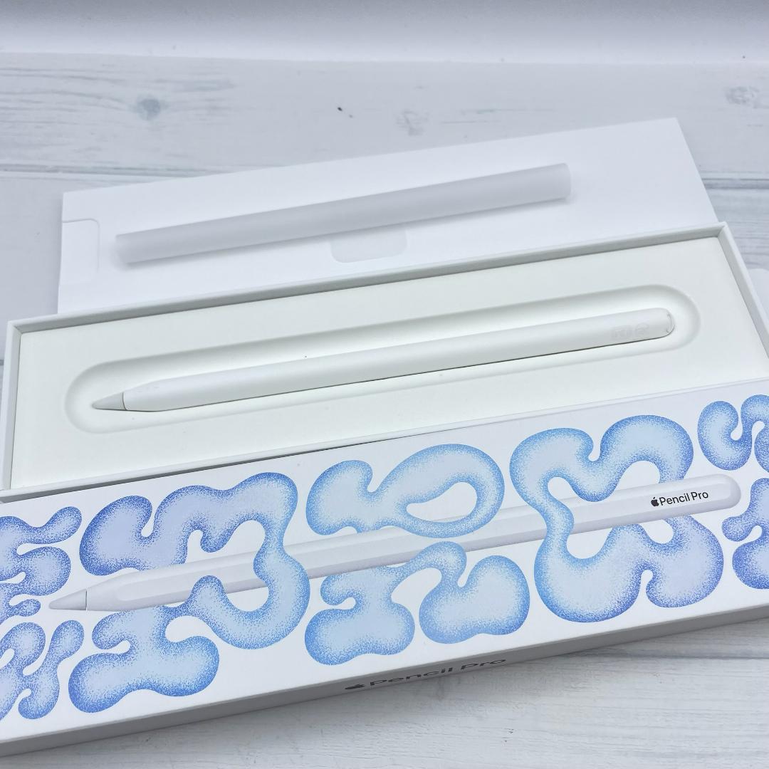 動作確認済み！【純正品】Apple Pencil Pro 本体＋箱類