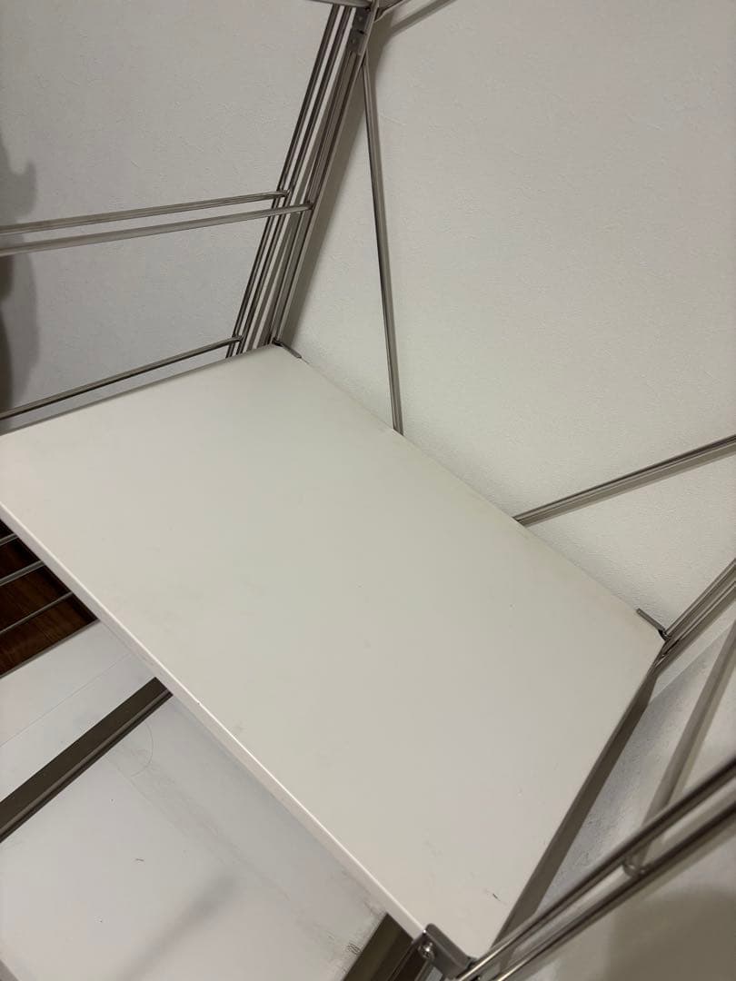 無印良品スチールラック シルバー 3段 パーツあり