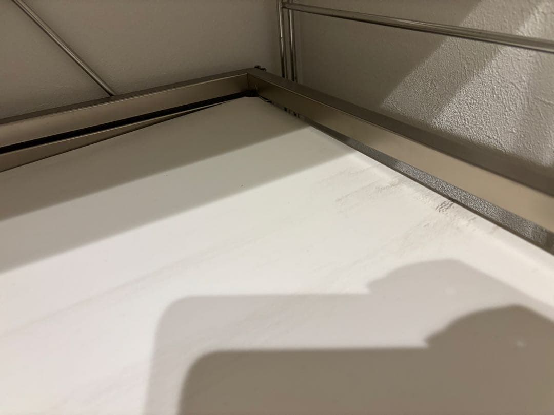 無印良品スチールラック シルバー 3段 パーツあり