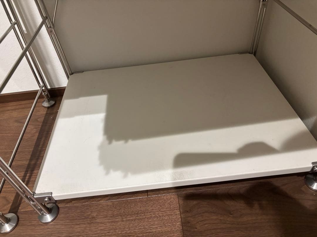 無印良品スチールラック シルバー 3段 パーツあり