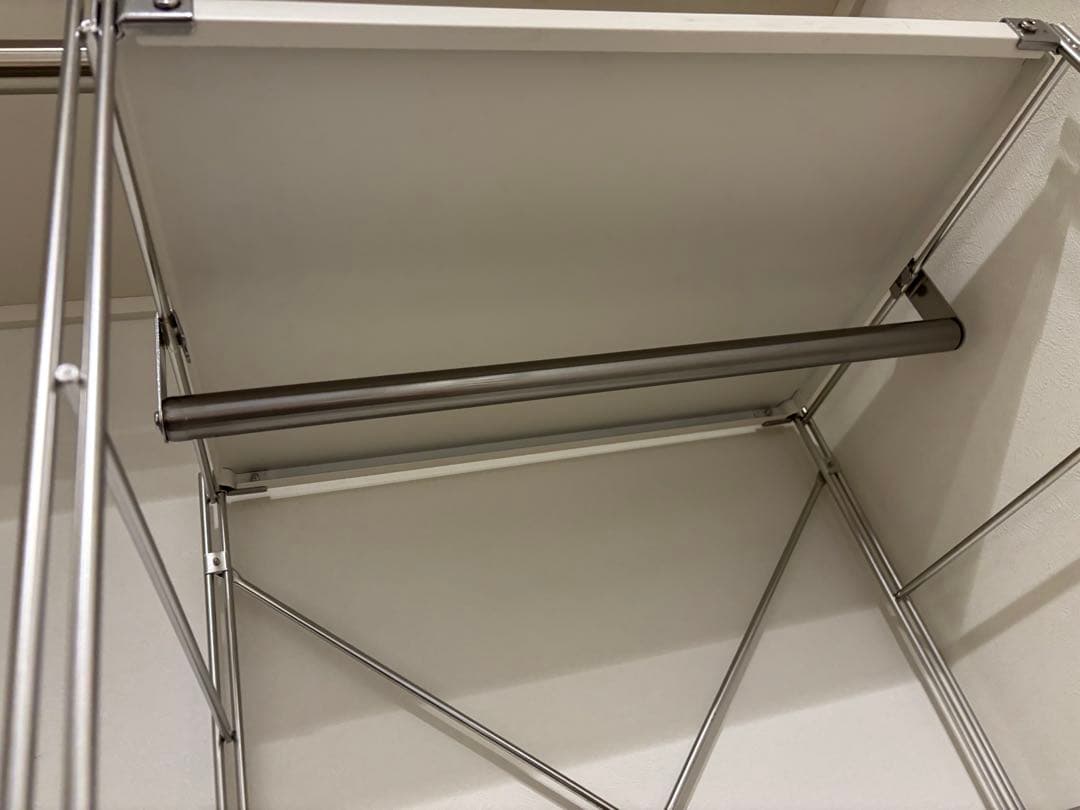 無印良品スチールラック シルバー 3段 パーツあり