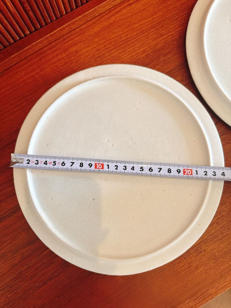 船串篤司 プレート 白 24cm 2枚セット