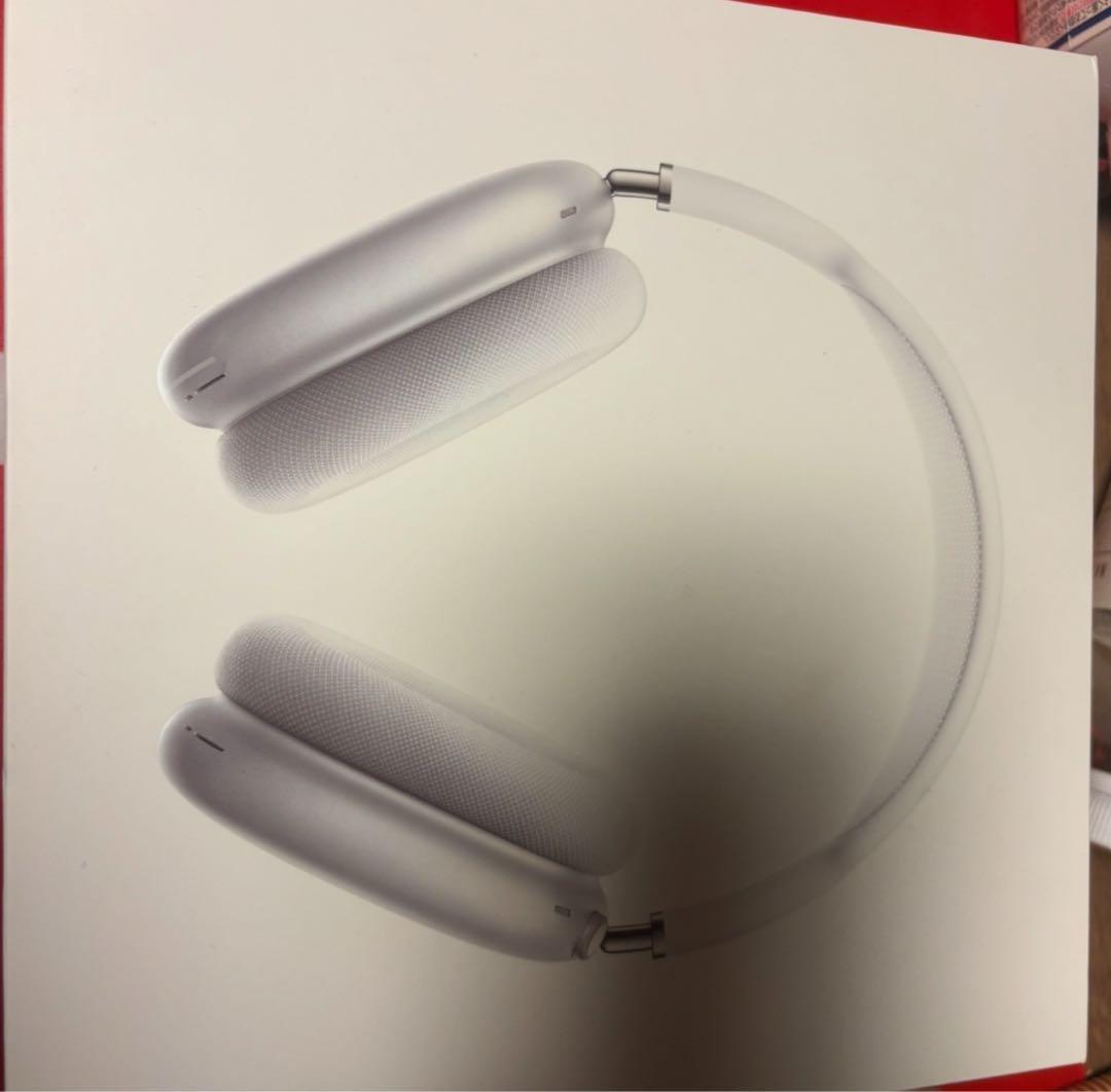 AirPods Max シルバー純正品本体　+充電スタンド