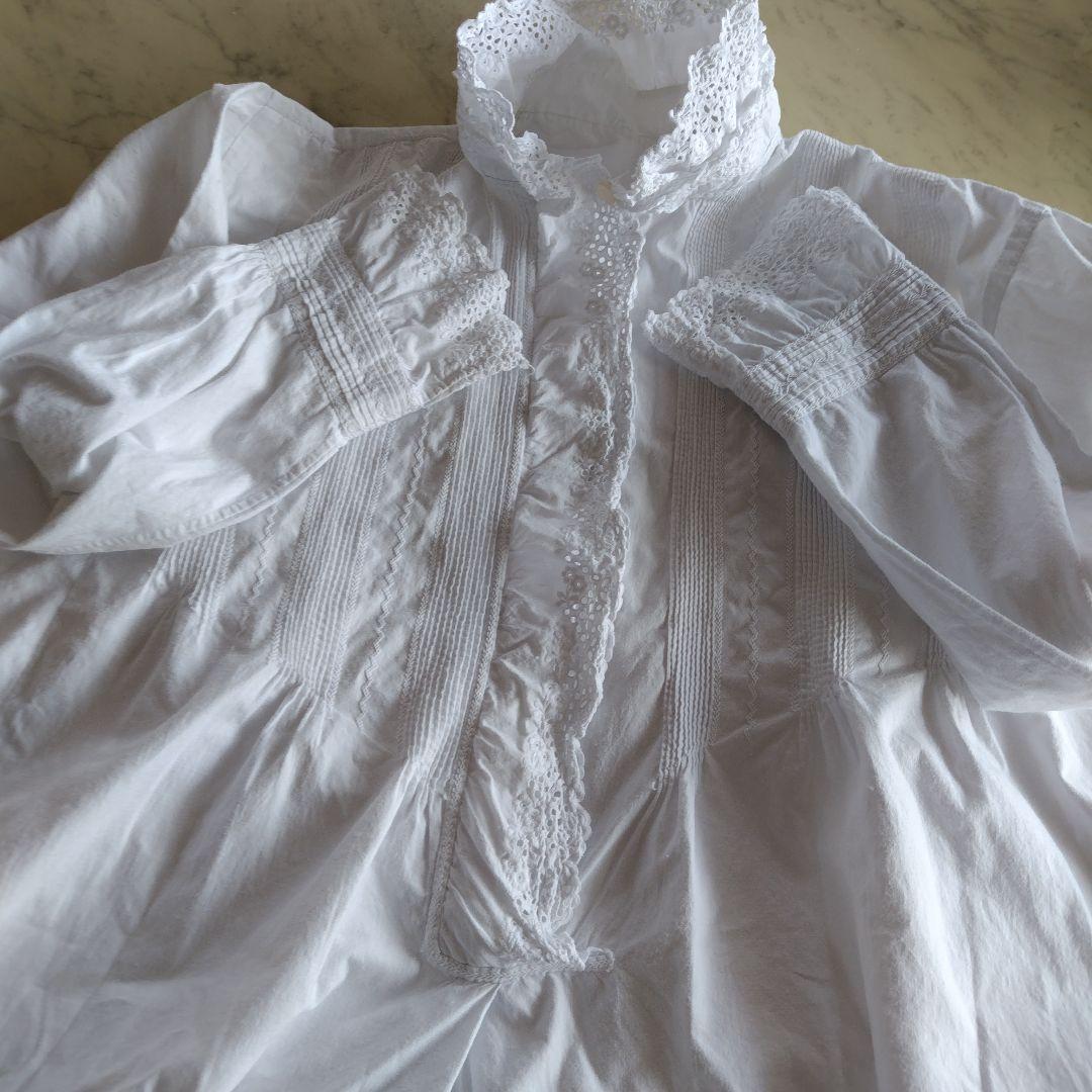 フランスアンティーク　ナイトドレス