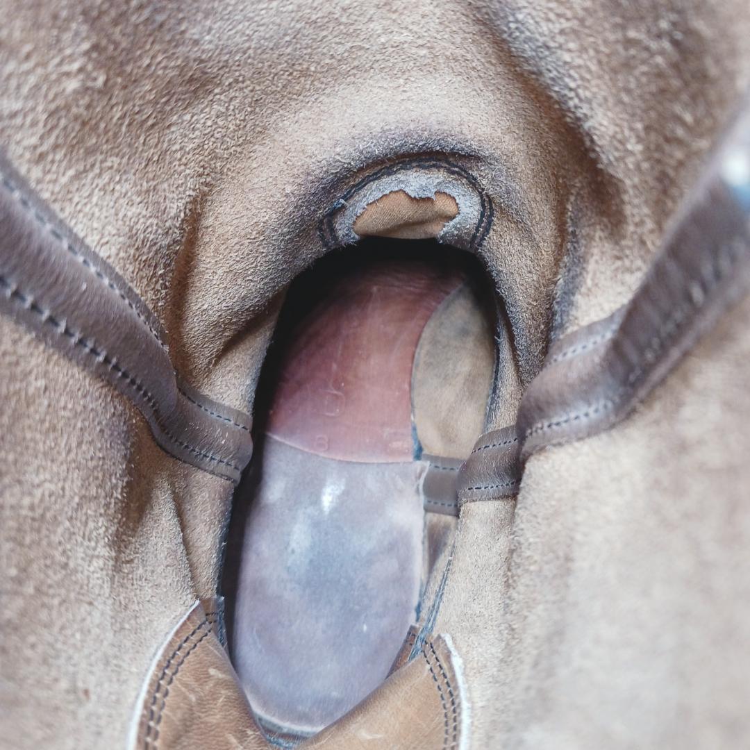 希少 80s 8D ペコス REDWING ビンテージ 柿色 プリント羽 コルク