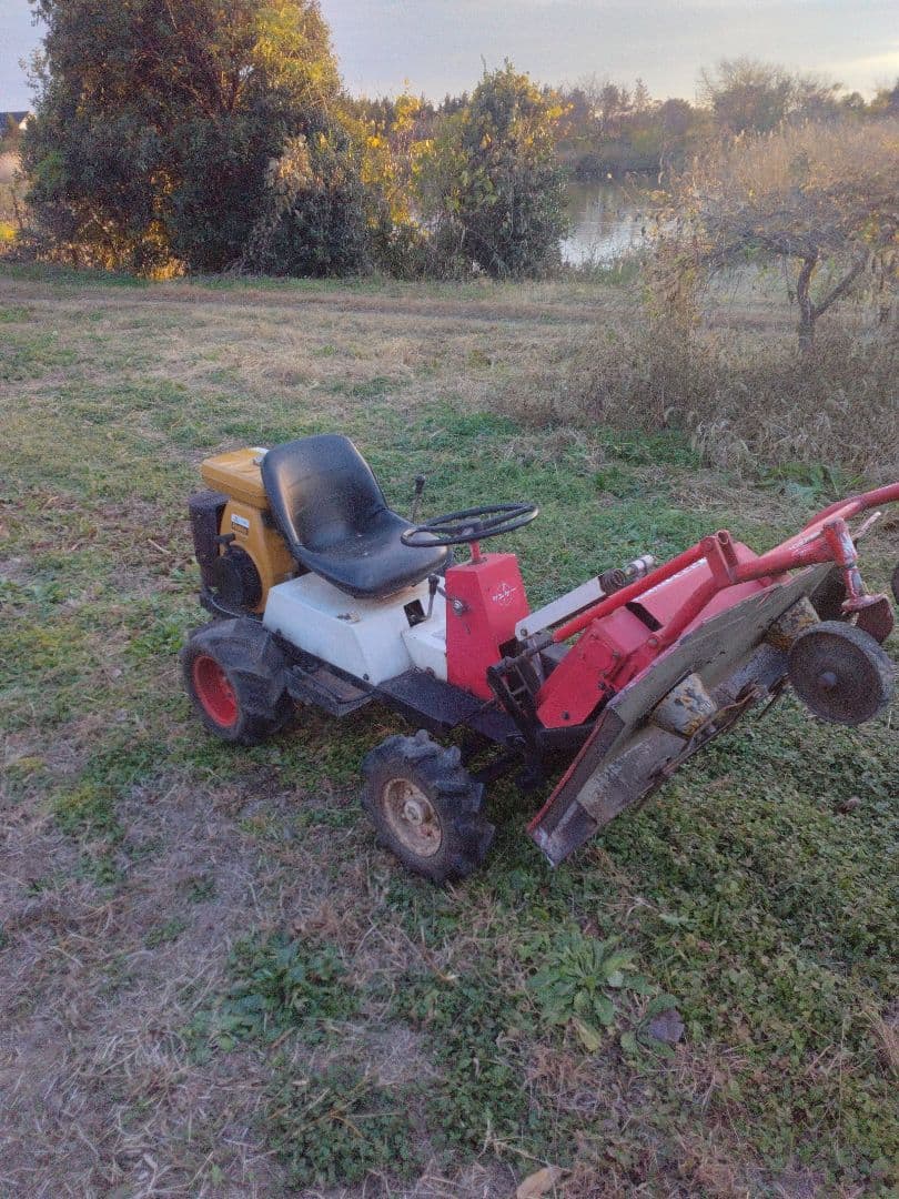 サンケーSRM-1000cロータリーモア ハンマーナイフモア 乗用草刈 機