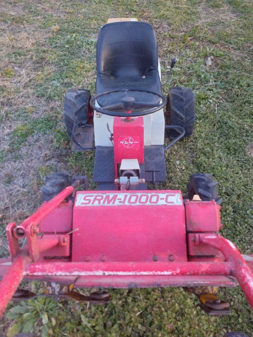 サンケーSRM-1000cロータリーモア ハンマーナイフモア 乗用草刈 機