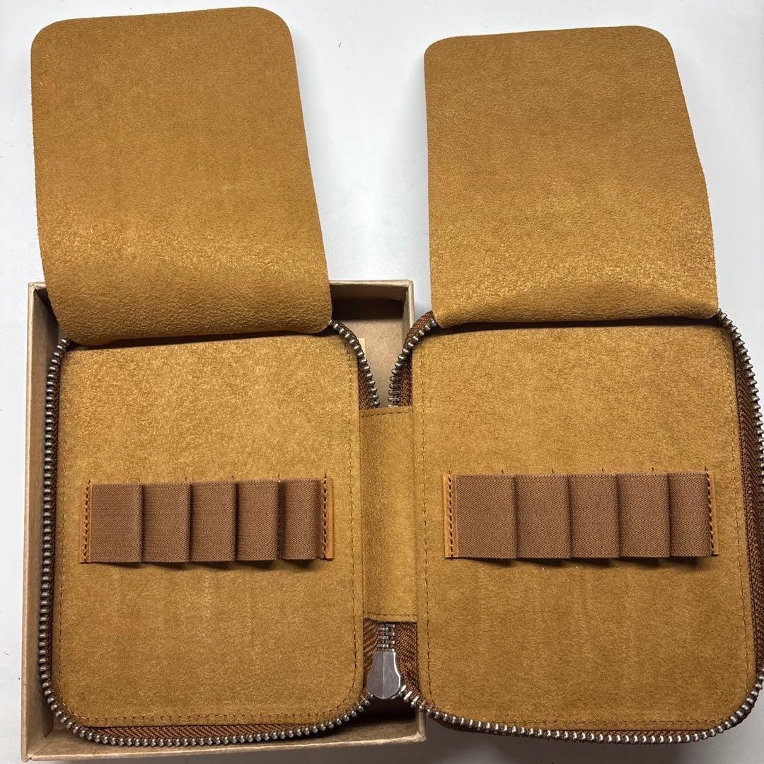 ガレンレザー　10本挿し　クレイジーホースブラウン