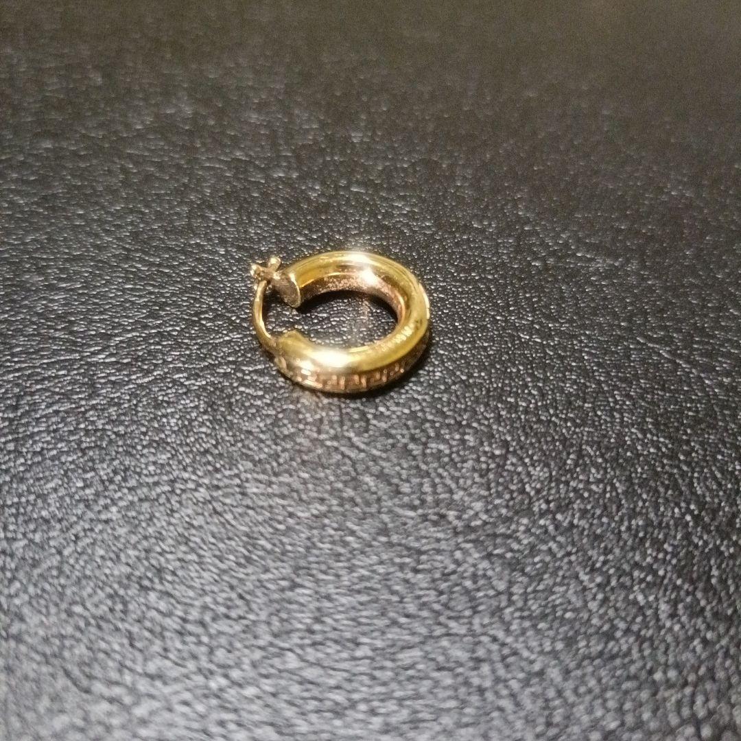 ヴェルサーチアクセサリーメタルゴールドピアス両耳