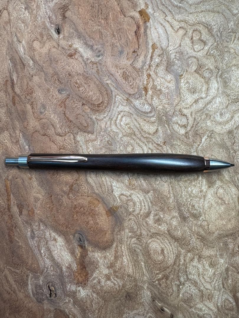 【woodpencraft　木軸ペン】黒檀