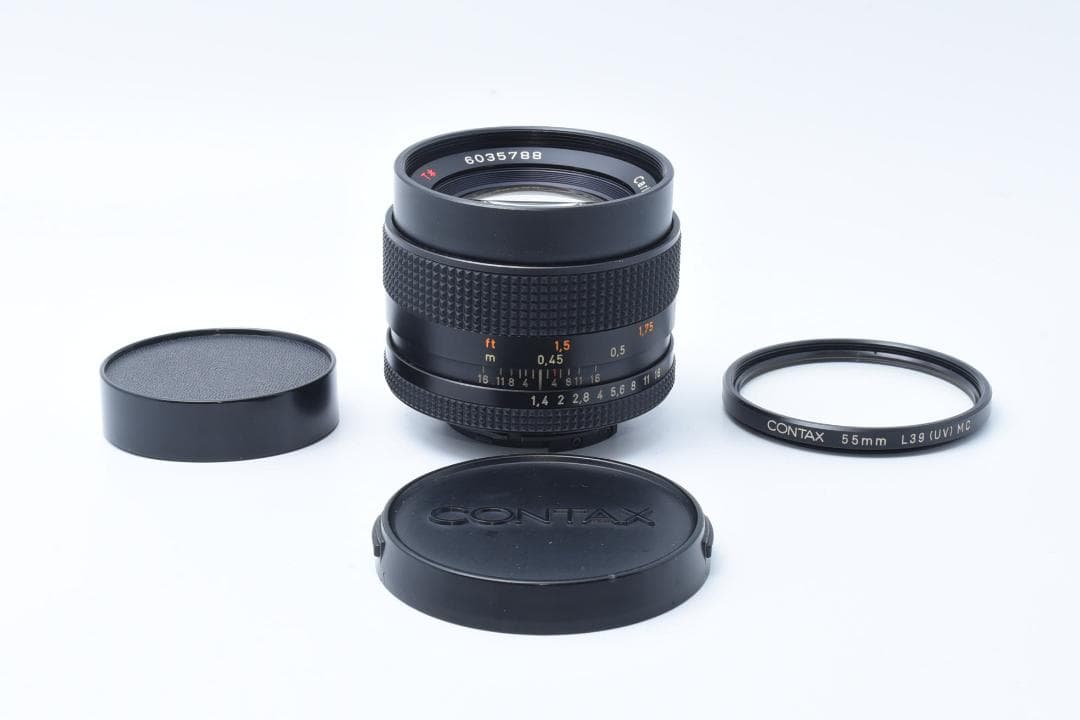 ★美品★ CONTAX Planar 50mm 1:1.4 AEJ