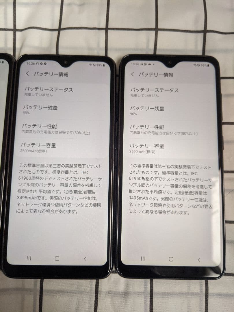 GalaxyA21 SCV49 64GB android11 Simフリー4台