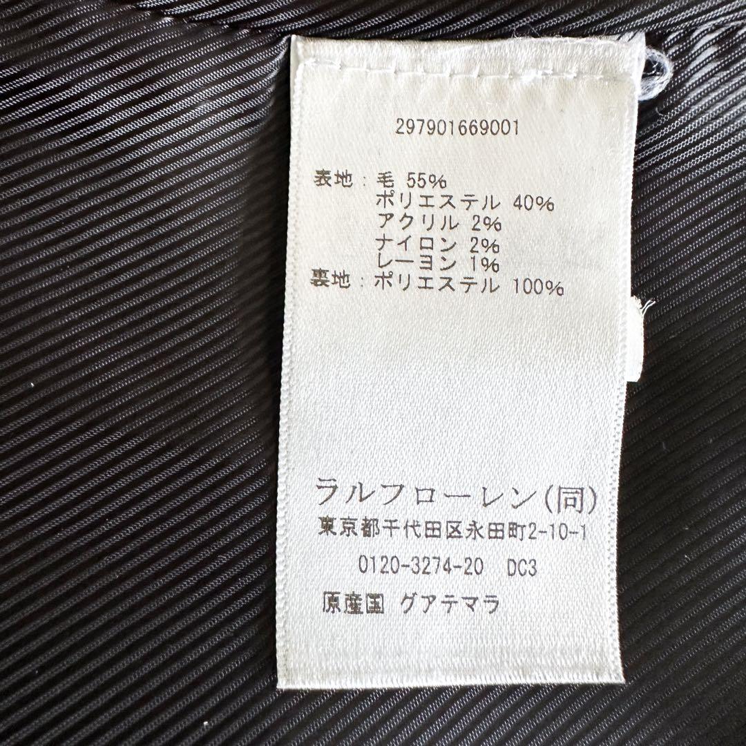 ローレン ラルフローレン / ブラックウォッチ ロングコートチェック ウール