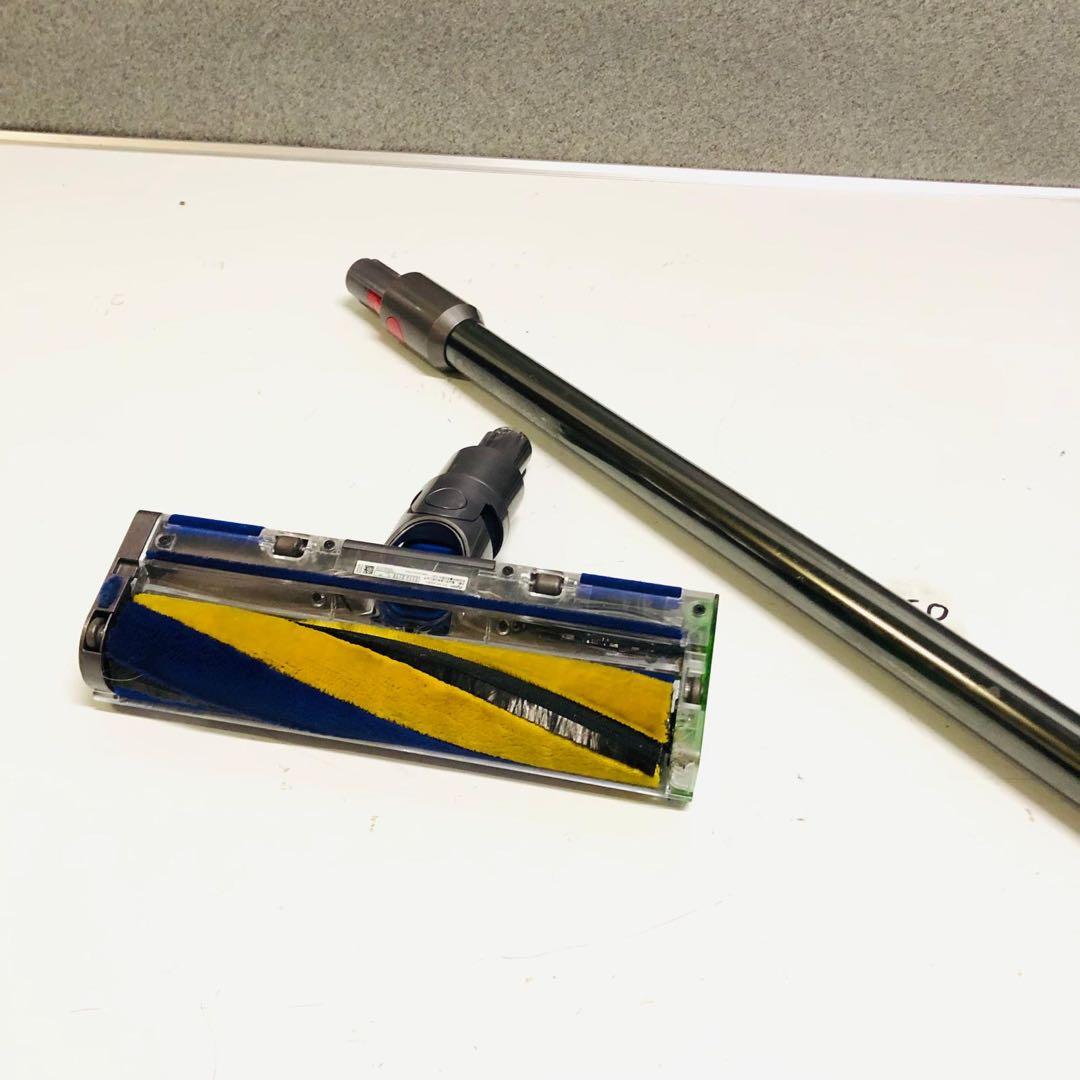 ダイソンSV20 v12 Detected 純正ダブルソフトローラーヘッド動作品