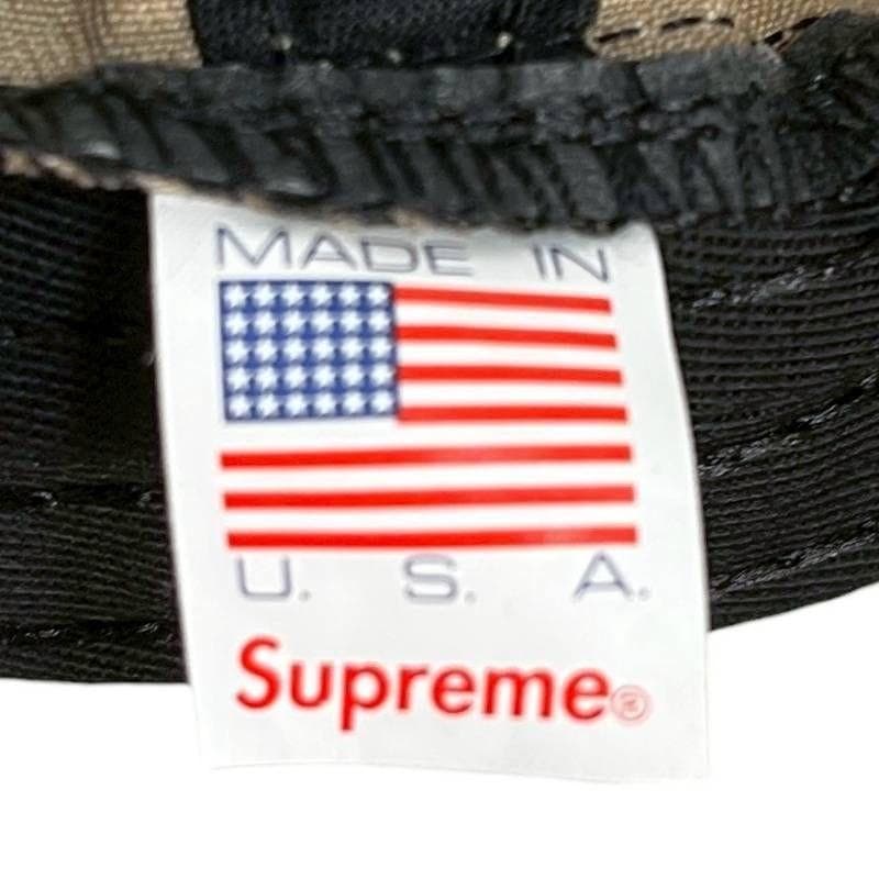 帽子 4499 Supreme Chenille S Logo 6-Panel Tan