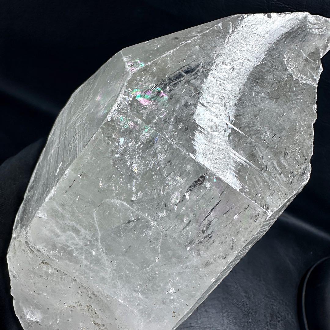 別格高級品 ❗️巨大❗️超強いパワー虹入り☆ヒマラヤ水晶パワーストーン浄化A1163