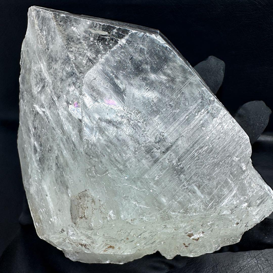 別格高級品 ❗️巨大❗️超強いパワー虹入り☆ヒマラヤ水晶パワーストーン浄化A1163