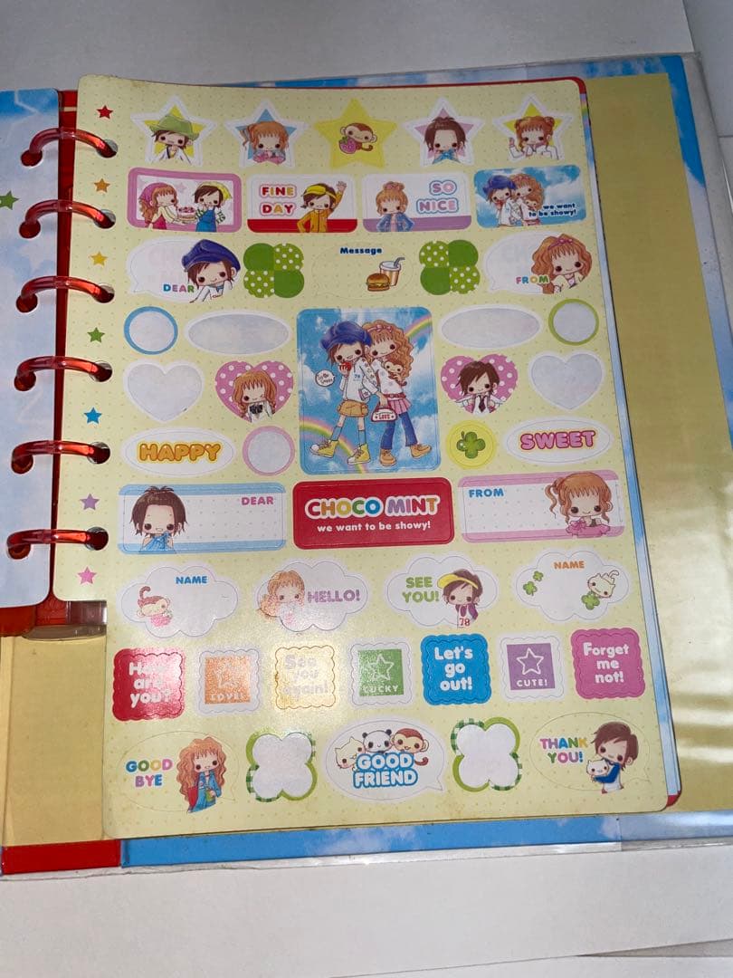 平成レトロ プロフィール帳 当時品