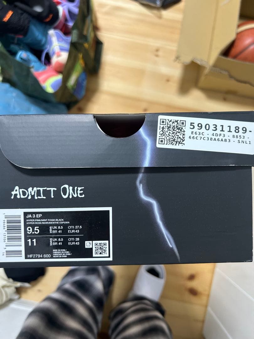 シューズ(男性用) JA3 27.5 US9.5