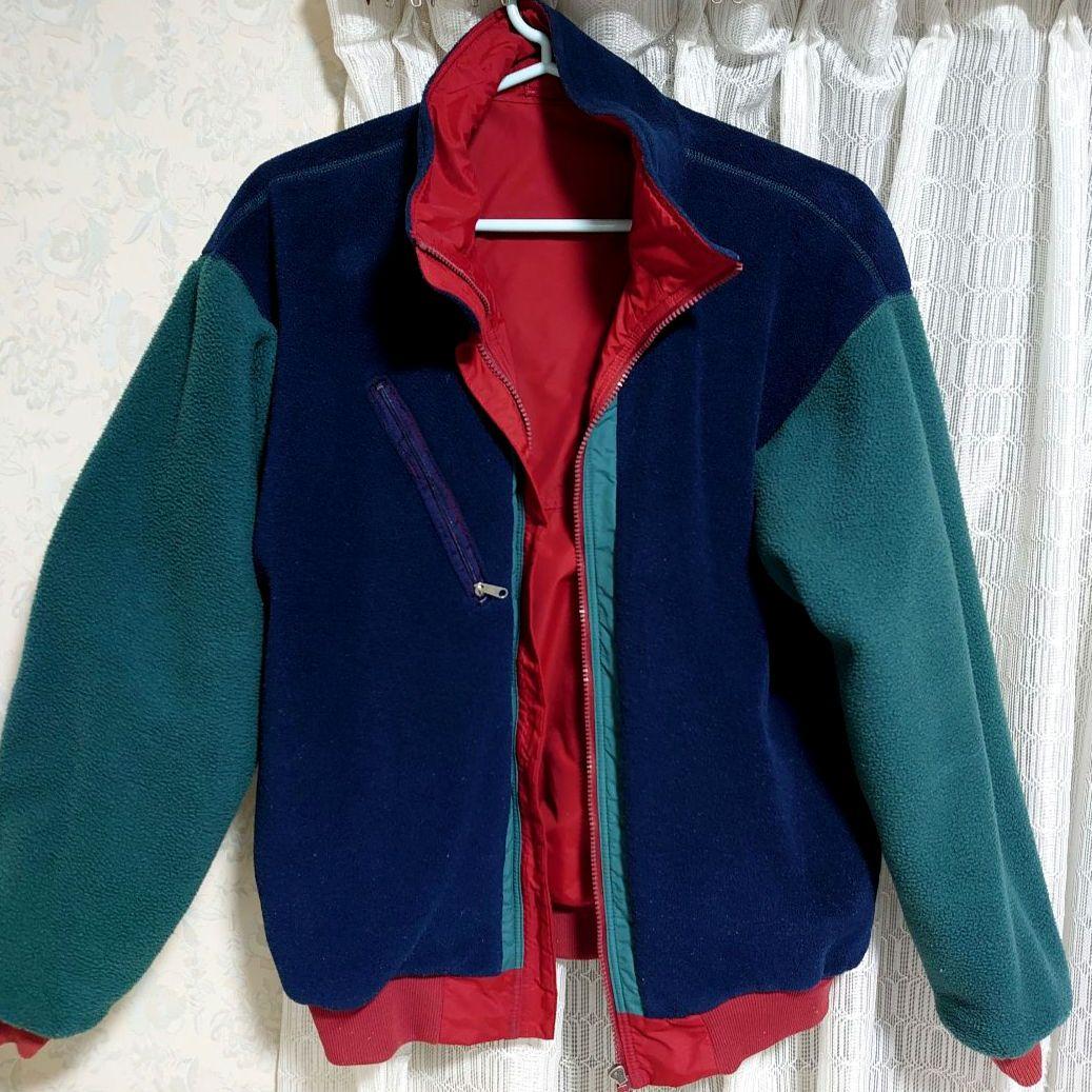 90s patagonia シェルドシンチラ ジャケット　Mサイズ　ワイン