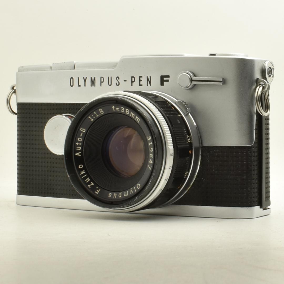 整備済 Olympus PEN FT 38mm F1.8 TTL 露出計動作OK