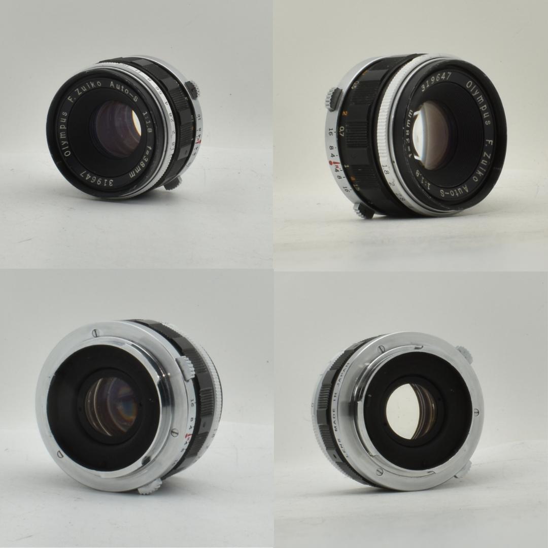 整備済 Olympus PEN FT 38mm F1.8 TTL 露出計動作OK