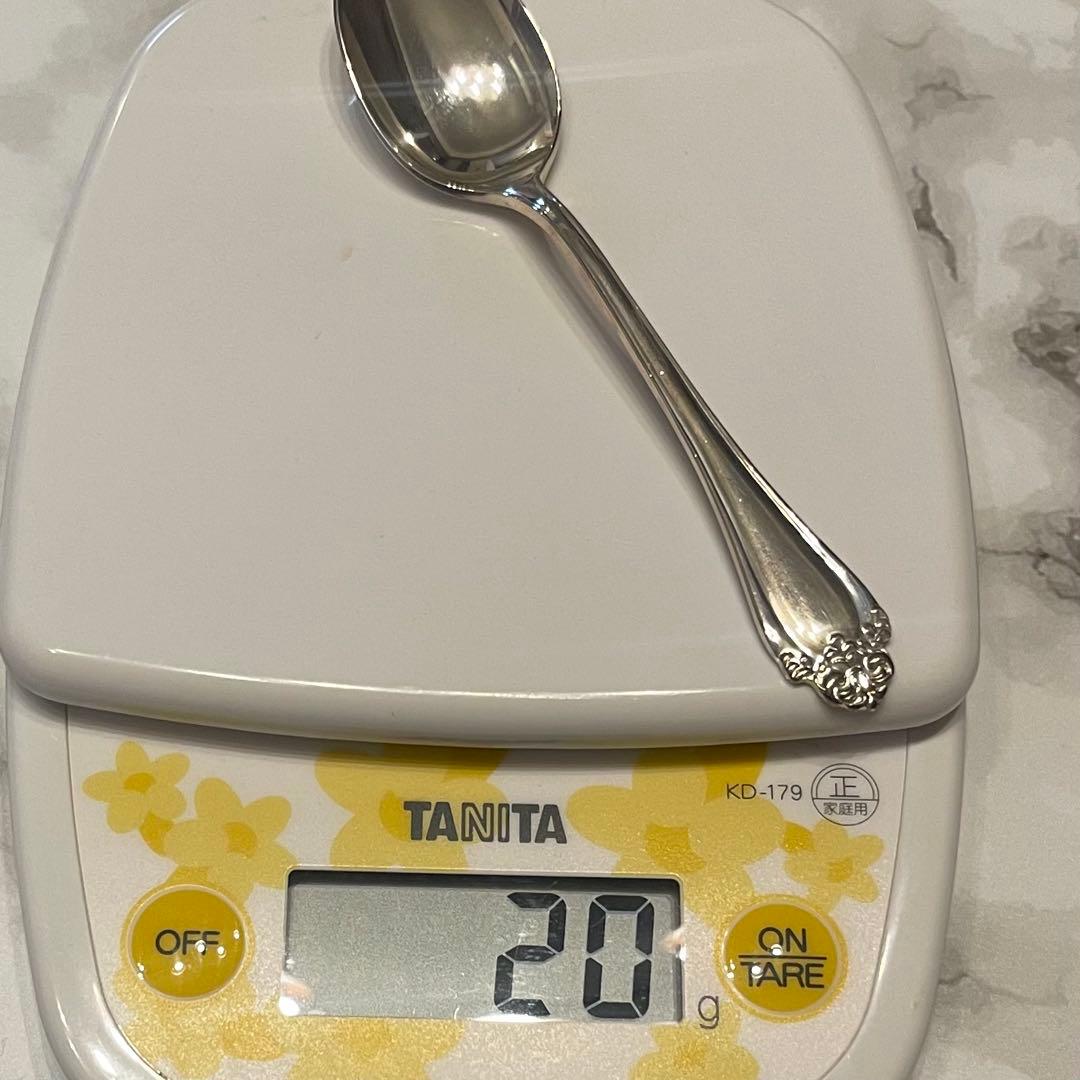 GLANZ シルバー925 スプーン5本セット　銀製