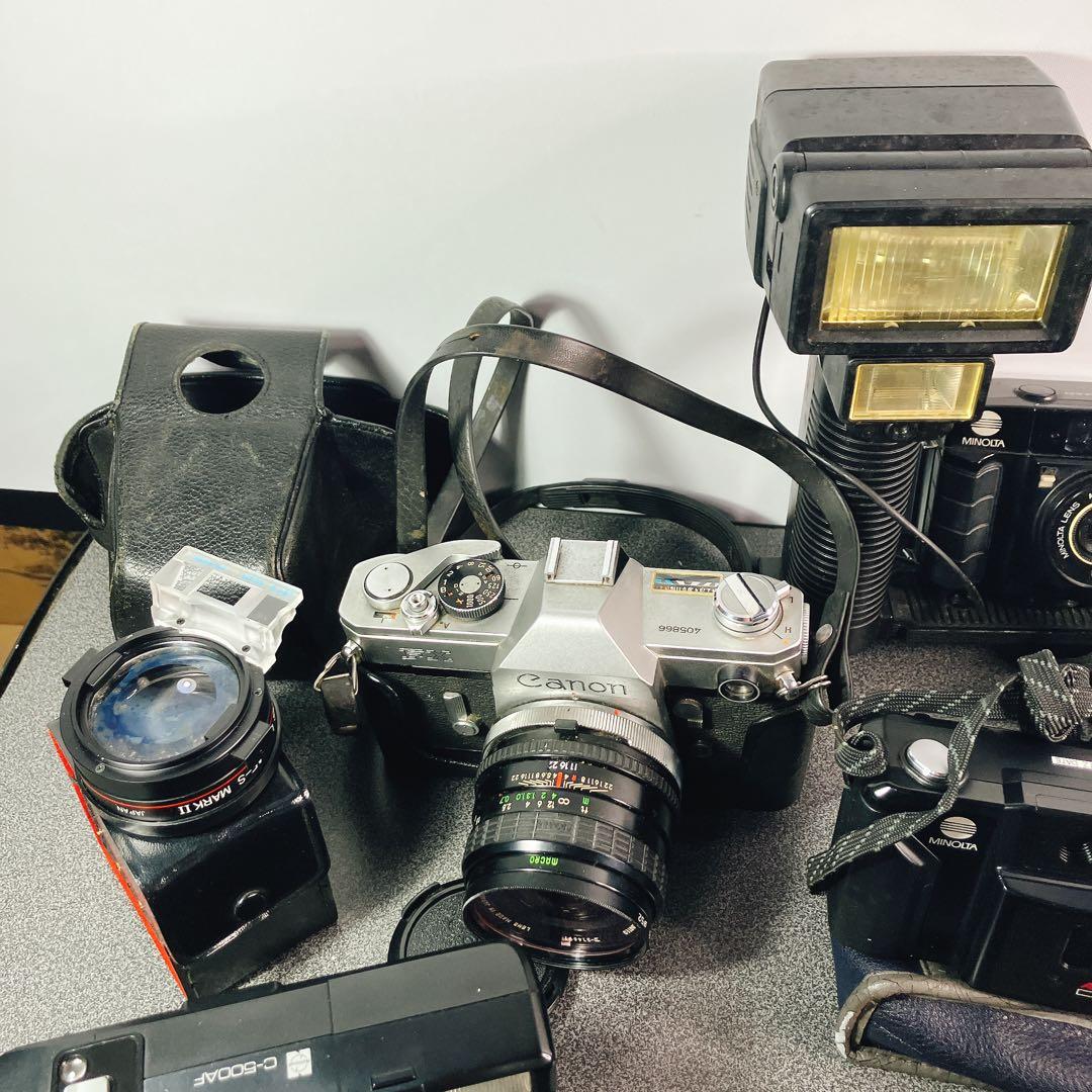 ジャンク フィルムカメラ まとめ売り Nikon Canon 他