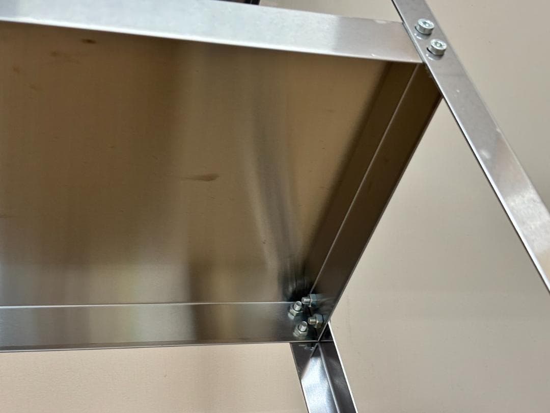 ステンレスワゴン / キャスター付き / ステンレスワゴン2段