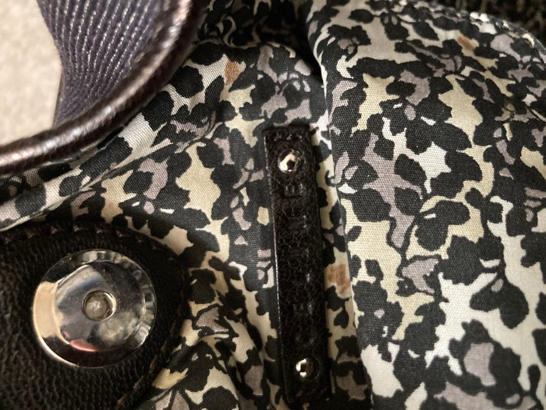 希少　セリーヌ パリマカダム ビタースウィート ハンドバッグ レザー　デニム