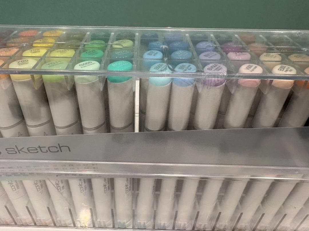 新品未使用(ケース割れ）！Too コピック スケッチ ベーシック 72色セット