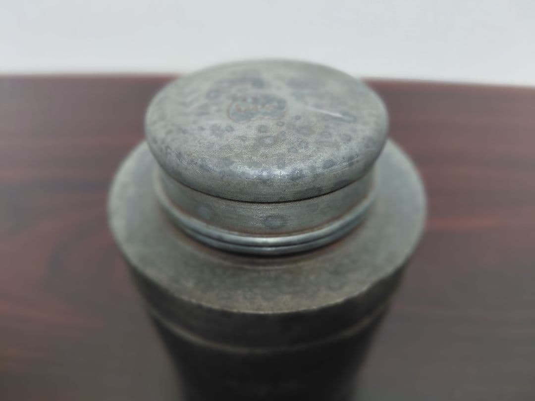 錫製 茶壺 在銘 茶道具 煎茶道具