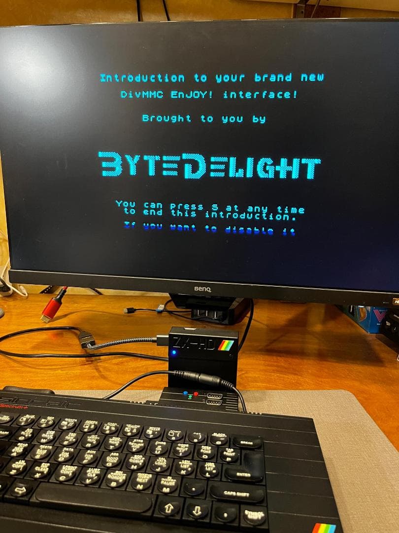 フルレストア済 ZX Spectrum+ DivMMC ZX-HDフルセット