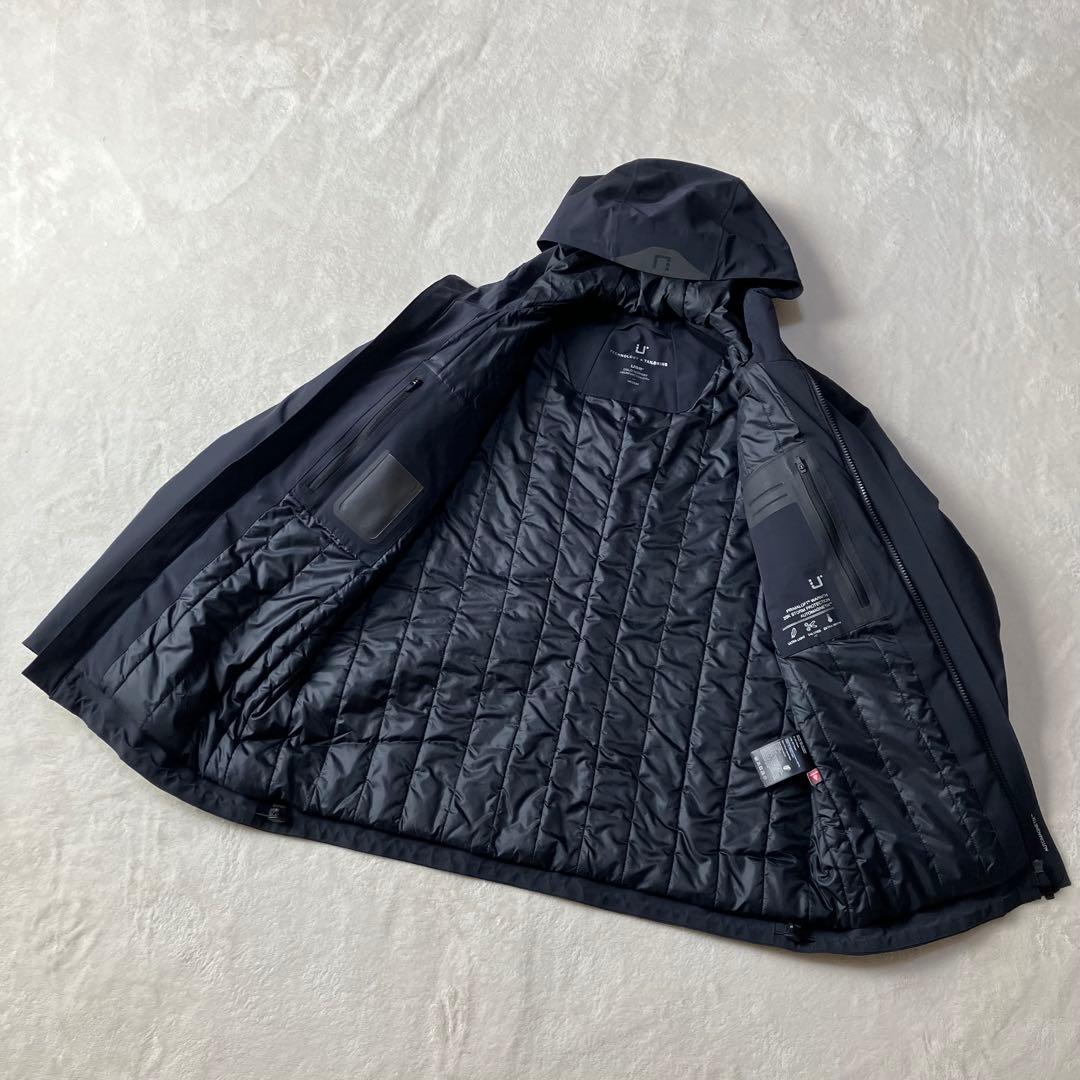 豆介 UBR レギュレーター ジャケット プリマロフト フード 洗濯可 M
